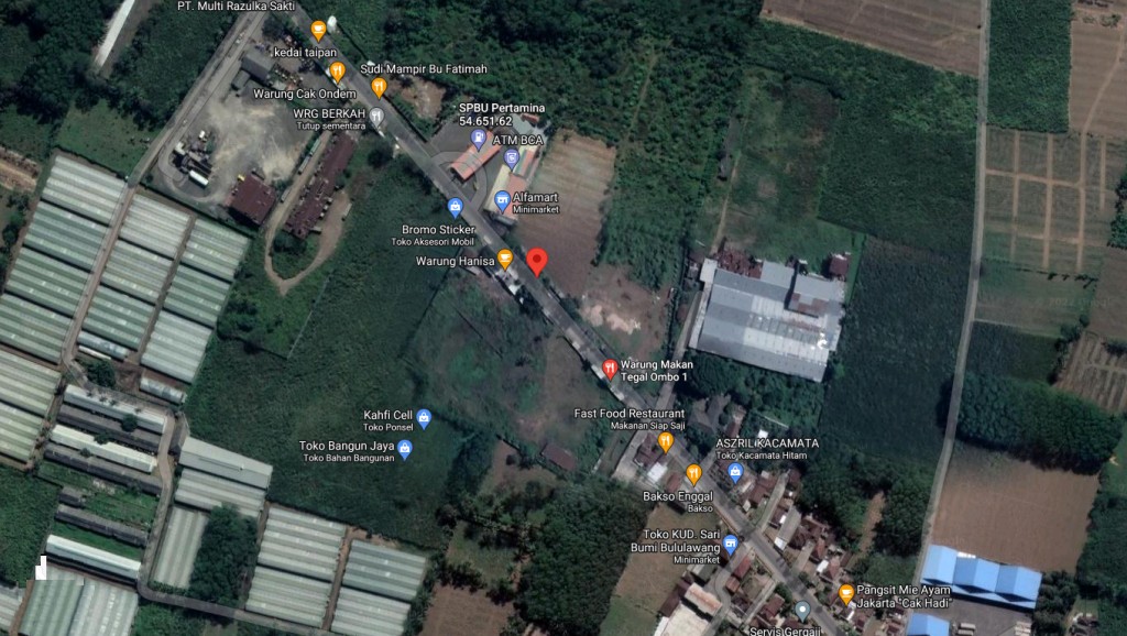 Tanah Murah Poros Jalan Raya Bululawang Malang
