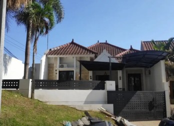 Rumah cul de sac furnished villa puncak tidar