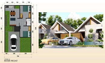 Maple A | Rumah Baru Developer di Riverfront Urban Resort