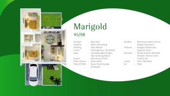 Marigold | Rumah Baru Developer di Bukit Indah Permai