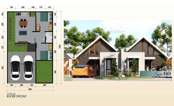 Palm + | Rumah Baru Developer di Riverfront Urban Resort