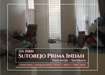 Jual Rumah Cantik Murah Sutorejo Prima Indah, Surabaya Timur