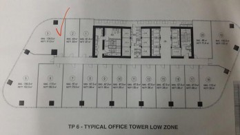 Kantor Dijual Rugi di Pakuwon Tower Surabaya