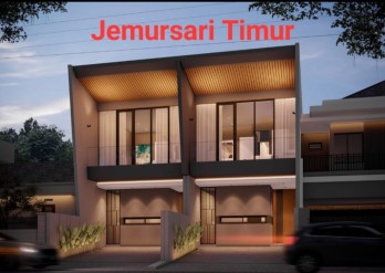rumah baru gress 2 unit daerah jemursari surabaya