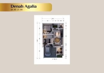 Agalia 40/60 | Rumah Baru Developer di Aura Park