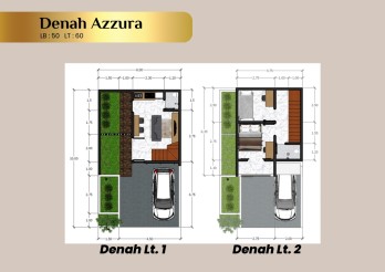 Azura 50/60 | Rumah Baru Developer di Aura Park