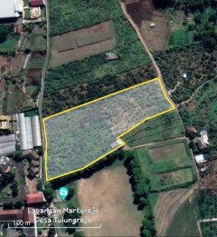 Dijual Tanah di Jl Diponegoro Tulungrejo Bumiaji Kota Batu