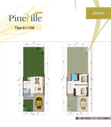61/108 | Rumah Baru Developer di Pineville, Grand City Balikpapan
