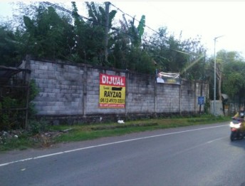 DIJUAL MURAH TANAH LEBAR DI TEPI JALAN IRIAN JAYA DAERAH GADINGREJO PASURUA
