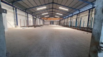 Eks Gudang Baja Jalan Utama Margomulyo Permai Siap Pakai