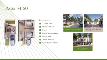 Aster 2 Lantai | Rumah Baru Developer di Bukit Indah Permai