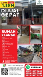 DIJUAL CEPAT RUMAH BERTINGKAT SIAP HUNI STRATEGIS