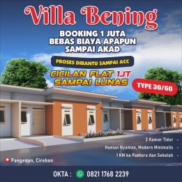 Dijual Rumah Baru di Pangenan Cirebon Dekat SMP