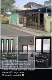 Dijual rumah di taman Embong anyar2