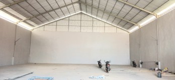 Dikontrakkan Gudang 750 m2 area jl Cargo dkt Gatsu Barat,Mahendradata Denpa