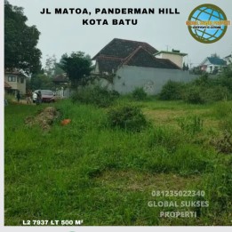 Tanah Murah Dengan View Deretan Pegunungan Di