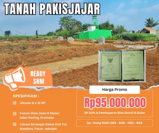 Tanah di pakis malang area bandara di Malang