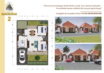 RUMAH CANTIK MURAH DI BOROBUDUR MAGELANG