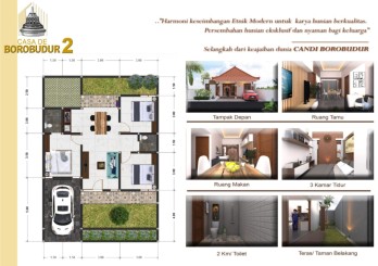 RUMAH CANTIK MURAH DI BOROBUDUR MAGELANG