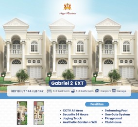 Rumah Siap Huni Cluster Nyaman dan Asri Jakarta