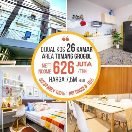 Dijual Rumah Kost Tomang Citrine Residence,