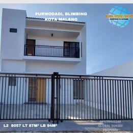 RUMAH BARUB2 LANTAIBHARGA BAGUS DI BLIMBING KOTA