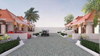 RUMAH CANTIK BANGUNAN ETNIK MODERN DI BOROBUDUR, MAGELANG