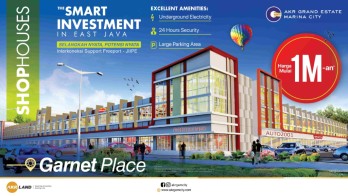 Ruko Area Bisnis Modern Cocok Utk Investasi Di AKR GEM CITY Gresik