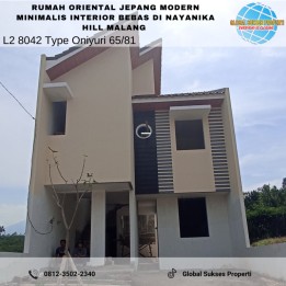 Rumah Nyaman Khas Jepang Cocok Untuk Inves Villa