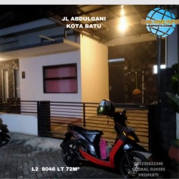 Rumah estetik plus perabot lengkap di Abdulgani