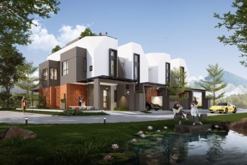 Villa mewah plus kolam renang di Atharanaya Junrejo kota Batu