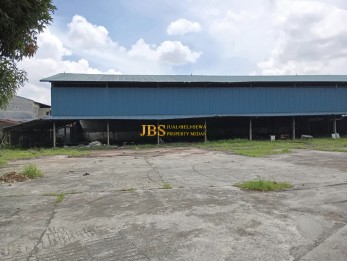 Dijual Gudang di Jalan Veteran Pasar 10 - Kondisi Siap Pakai