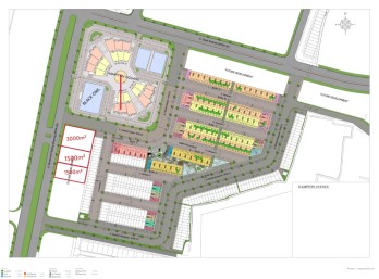 Dijual Kavling Komersial Hampton Square di Jl. Boulevard Gading Serpong, Ta