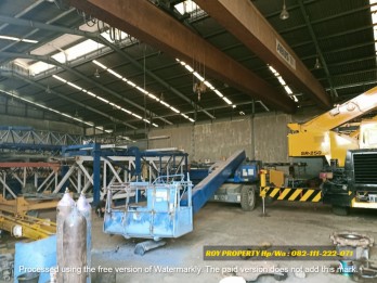 Dijual Tanah dan Gudang di Cakung 5.800 m2 Pinggir Tol ADA HOST CRANE