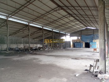 Jual Gudang 1 Tingkat Siap Huni di Jalan Veteran Pasar 10 - Marelan