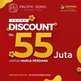 NEW PROJECT!! Ruko PASIFIC SOHO Jalan Pelita 4