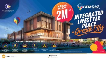 Ruko strategis dan modern di AKR GEM CITY Gresik