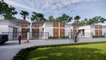 Rumah 600 Jutaan di Huma Langu Estate Denpasar Bali