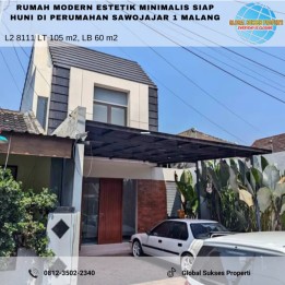 Rumah Baru Murah Minimalis Modern di Sawojajar