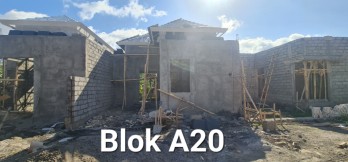Rumah modern di komplek perumahan Huma Langu