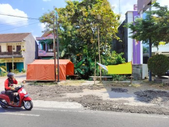 TANAH LUAS PINGGIR JALAN BANTUL DEKAT KAMPUS ISI YOGYAKARTA
