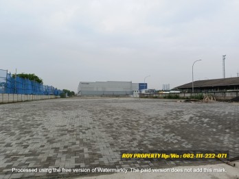 Dijual Tanah di Cakung 1.5 Ha Full Paving Blok Dekat JGC dan AEON Mall