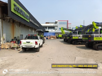 Disewakan Tanah di Yos Sudarso Jakarta Utara 1.3 Ha Full Paving Ada Gudang