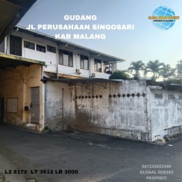Gudang Potensial Strategis Luas Dekat Exit Toll