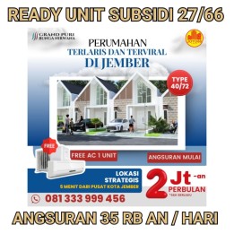 Perumahan Jember Subsidi Terlaris Viral Grand