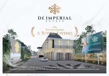 Ruko Mewah Super Murah Strategis di DE IMPERIAL ESTATE Karangploso Malang