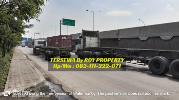 TERSEWA Tanah di Cakung Cilincing Luas 2.1 Ha ADA BANGUNAN GUDANG