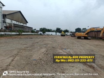 TERSEWA Tanah di Cakung Luas 1.5 Ha di Pinggir Tol Cakung SIAP PAKAI