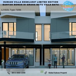 Unit Terbatas Rumah Villa Plus Kolam Renang