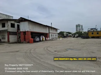 Dijual Tanah di Cakung Luas 4 Ha di Pinggir Tol Cakung FULL COR BETON